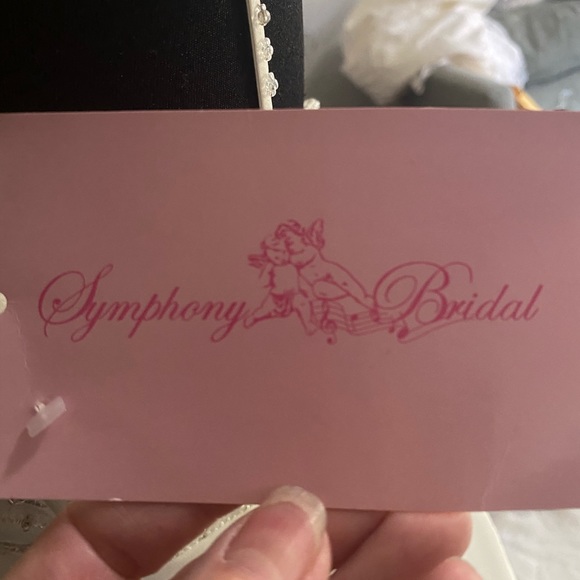 Symphony Bridal Gown Style 4306 Size 10 NWT - Picture 6 of 9